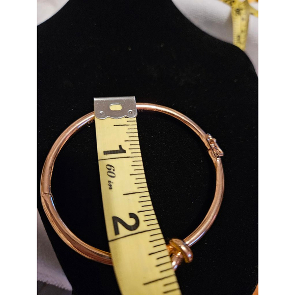 Kate Spade Rose Gold Sailor Knot Bangle Bracelet - Picture 8 of 8